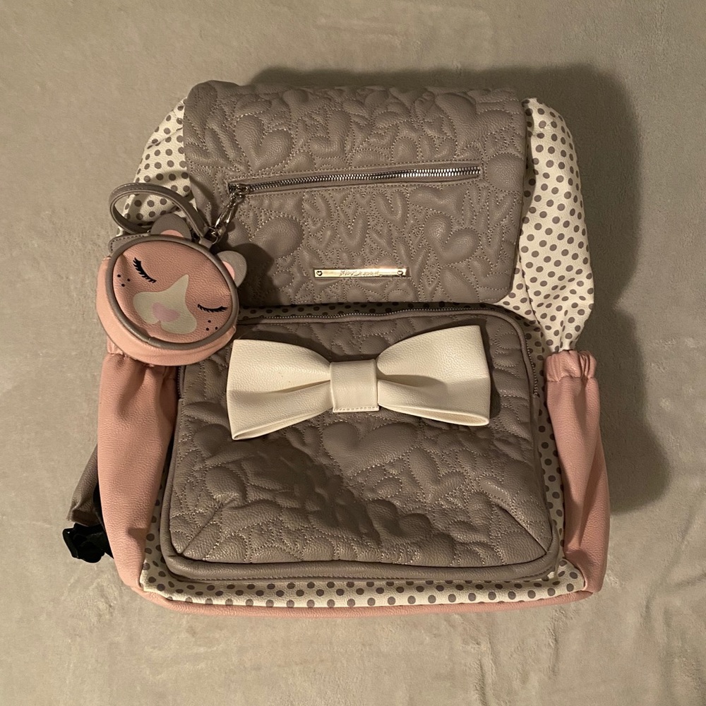 Betsey Johnson diaper bag backpack